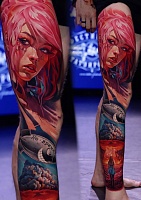 COLORFUL — номинация 23-го Московского Фестиваля Татуировки